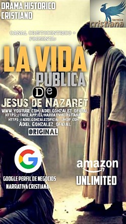 La vida Publica de Jesus de Nazaret, en Amazon Kindle y unlimited y Booknet